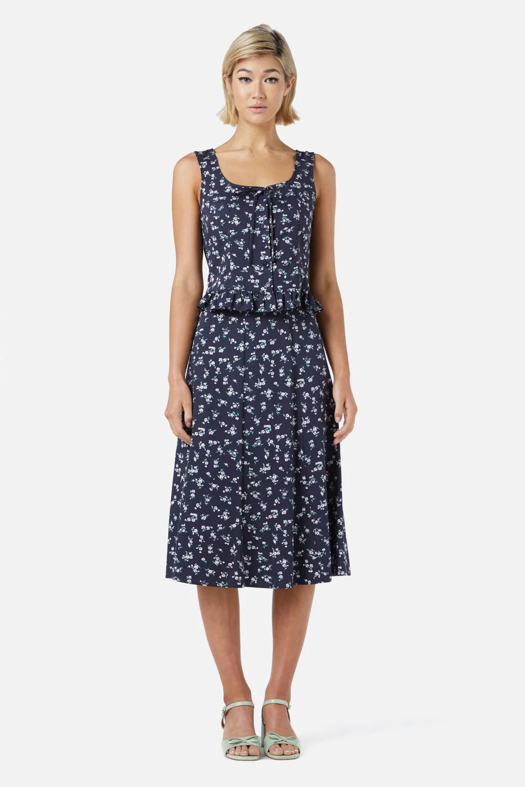 Lila Ditsy Top - Olabens