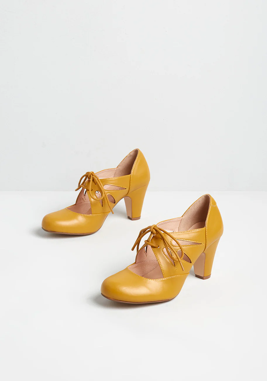 Ongoing Edge Lace-Up Heel - Olabens