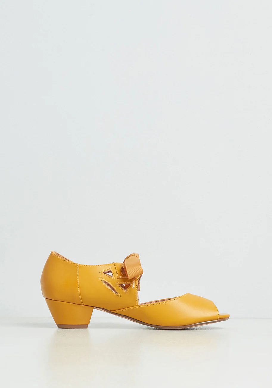 Major Motion Picturesque Peep-Toe Heel - Olabens
