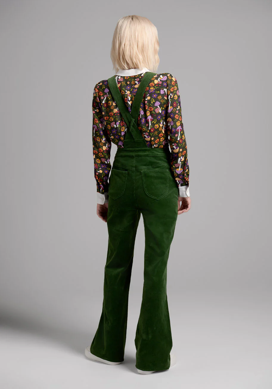 Adored In Cords Overalls - Olabens