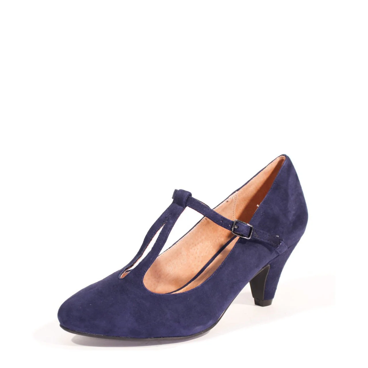 Gin T-Strap Heels - Olabens