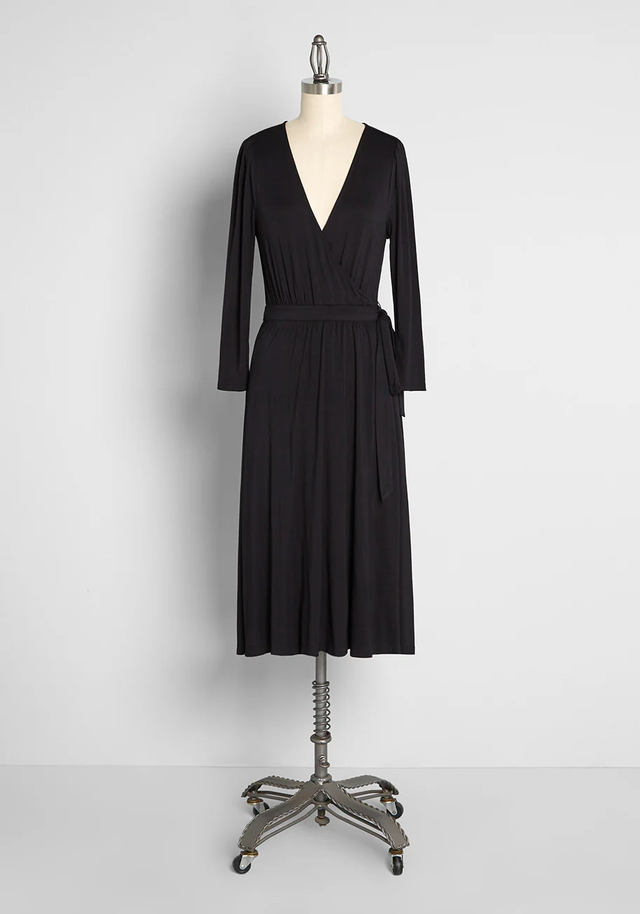 This Is My Moment Wrap Dress - Olabens
