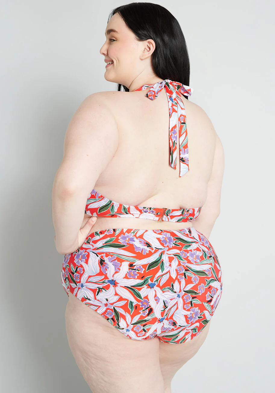 The JoJo High-Waisted Bikini Bottom - Olabens