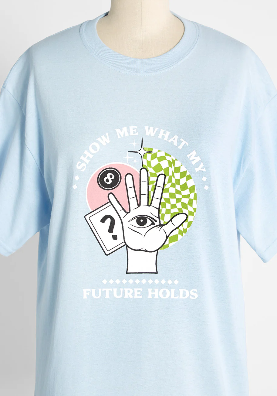 Show Me My Fortune Graphic Tee - Olabens