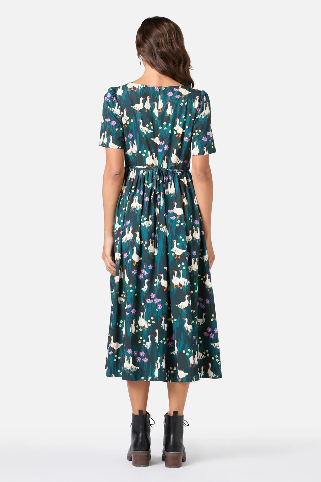 Lucy Goosey Midi Dress - Olabens