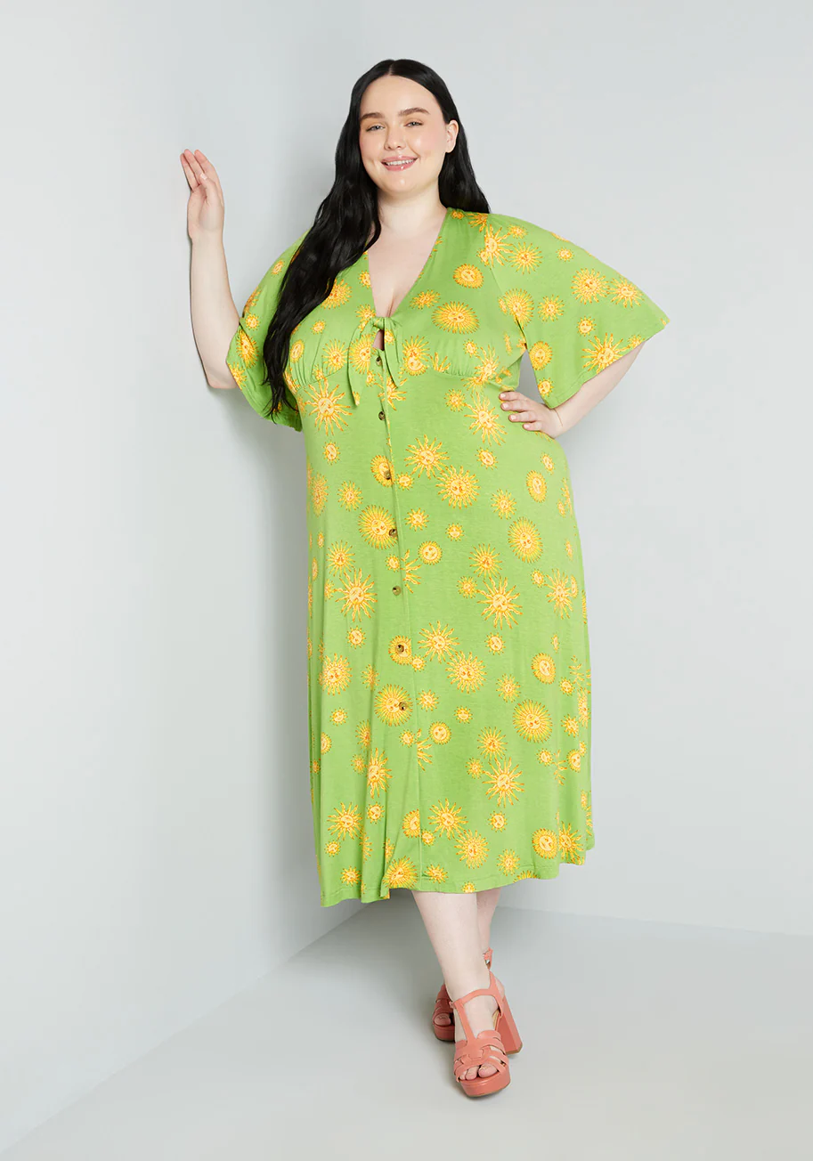 Weekend Brunch Wonder Midi Dress - Olabens