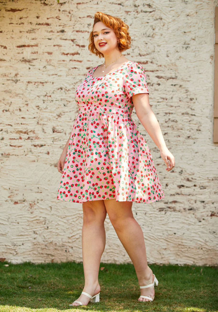 What's The Scoop? A-Line Dress - Olabens