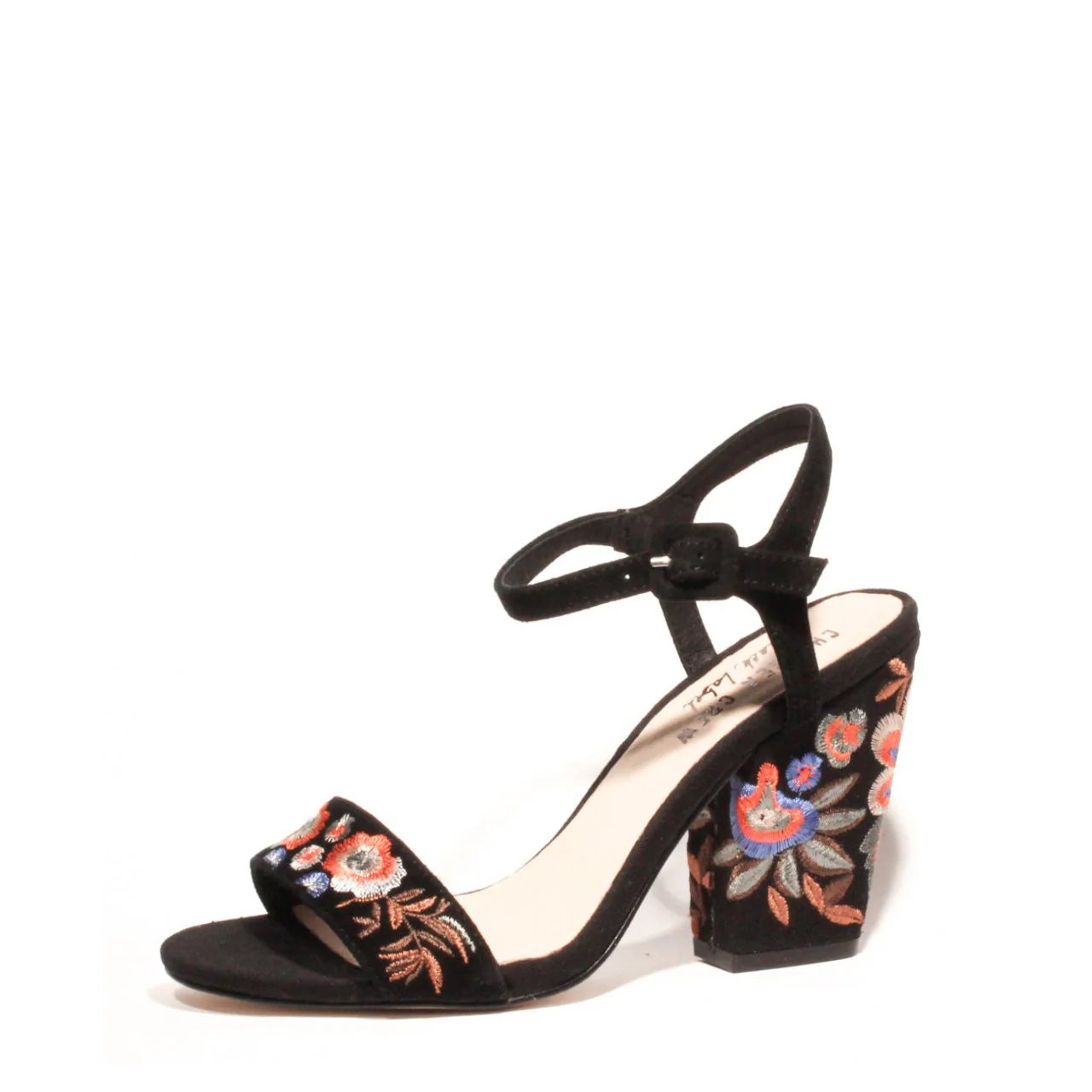 Feisty Embroidered Heels - Olabens