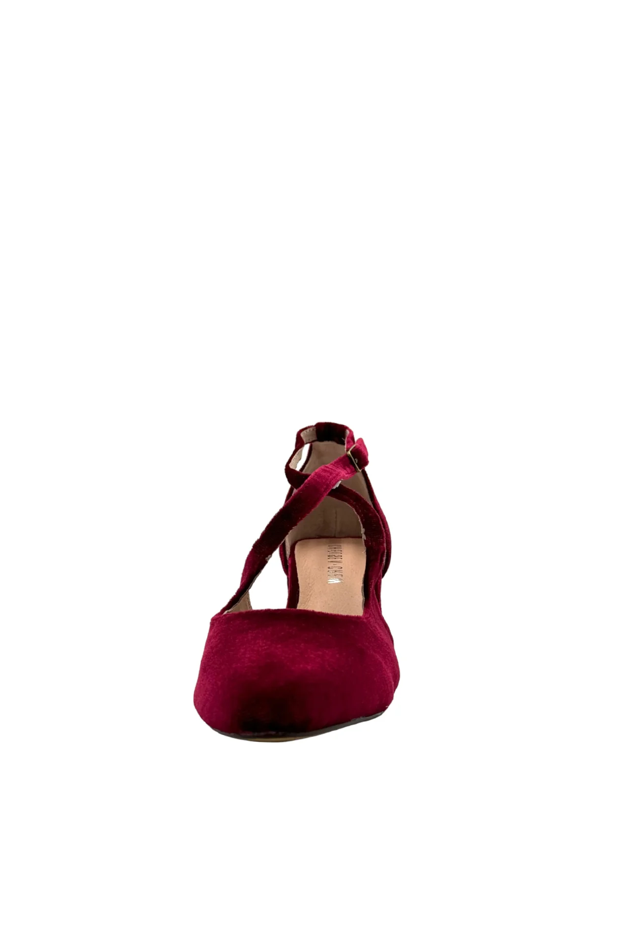 Oren Velvet Mary Jane Heels - Olabens