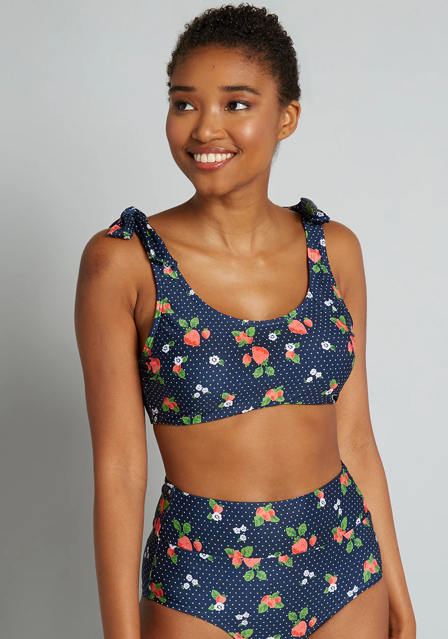 The Tanya Crop Bikini Top - Olabens