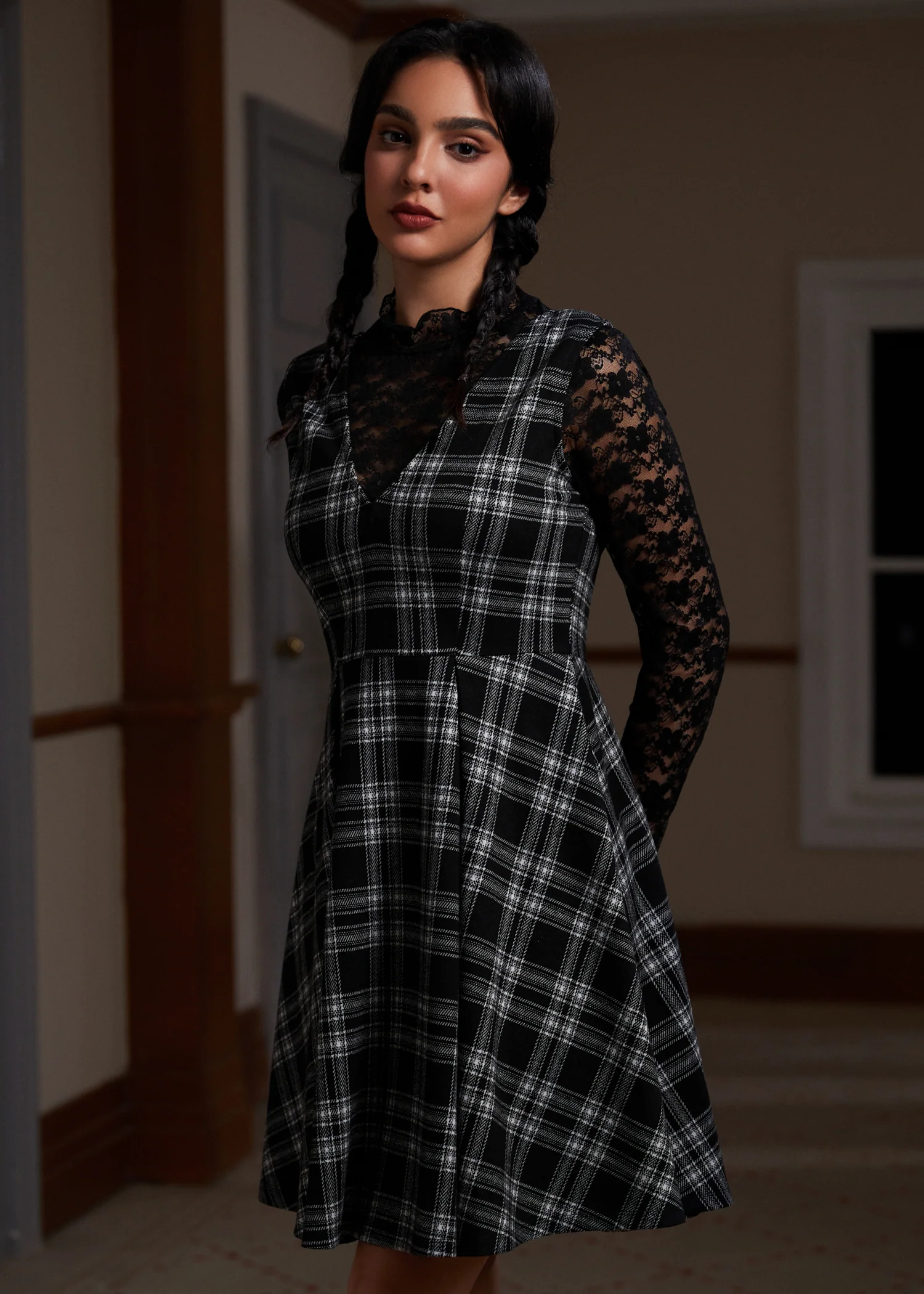 Cute as a Nutmeg Fit & Flare Dress - Olabens