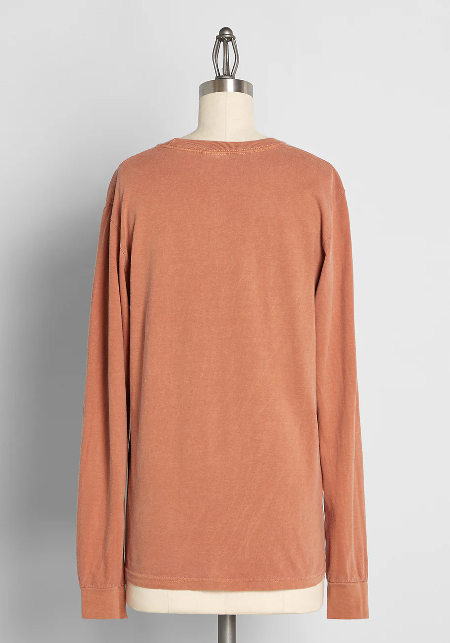 It's Time to Rise and Brine Graphic Long Sleeve Tee - Olabens