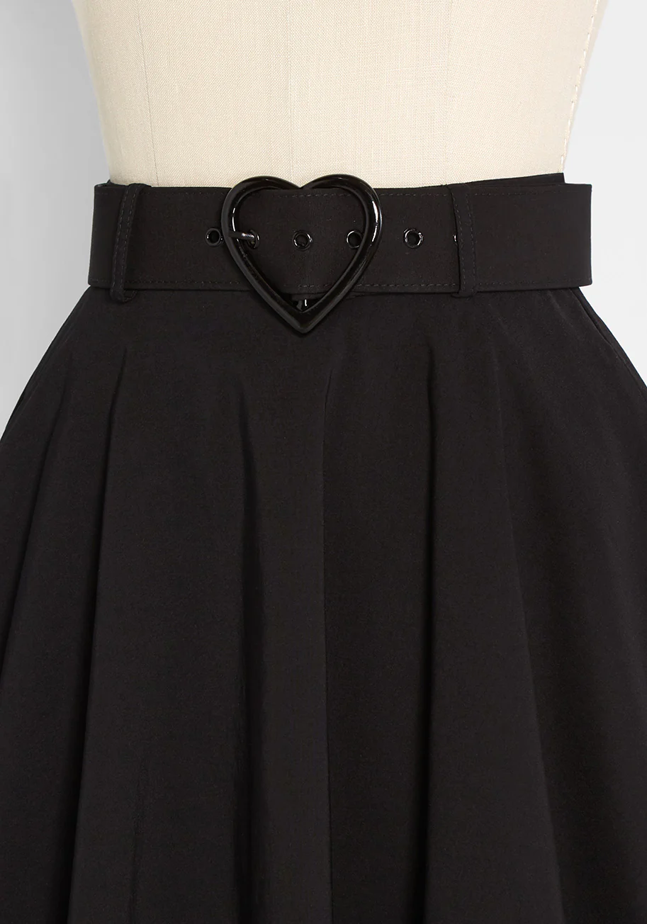 For You To Adore Skater Skirt - Olabens