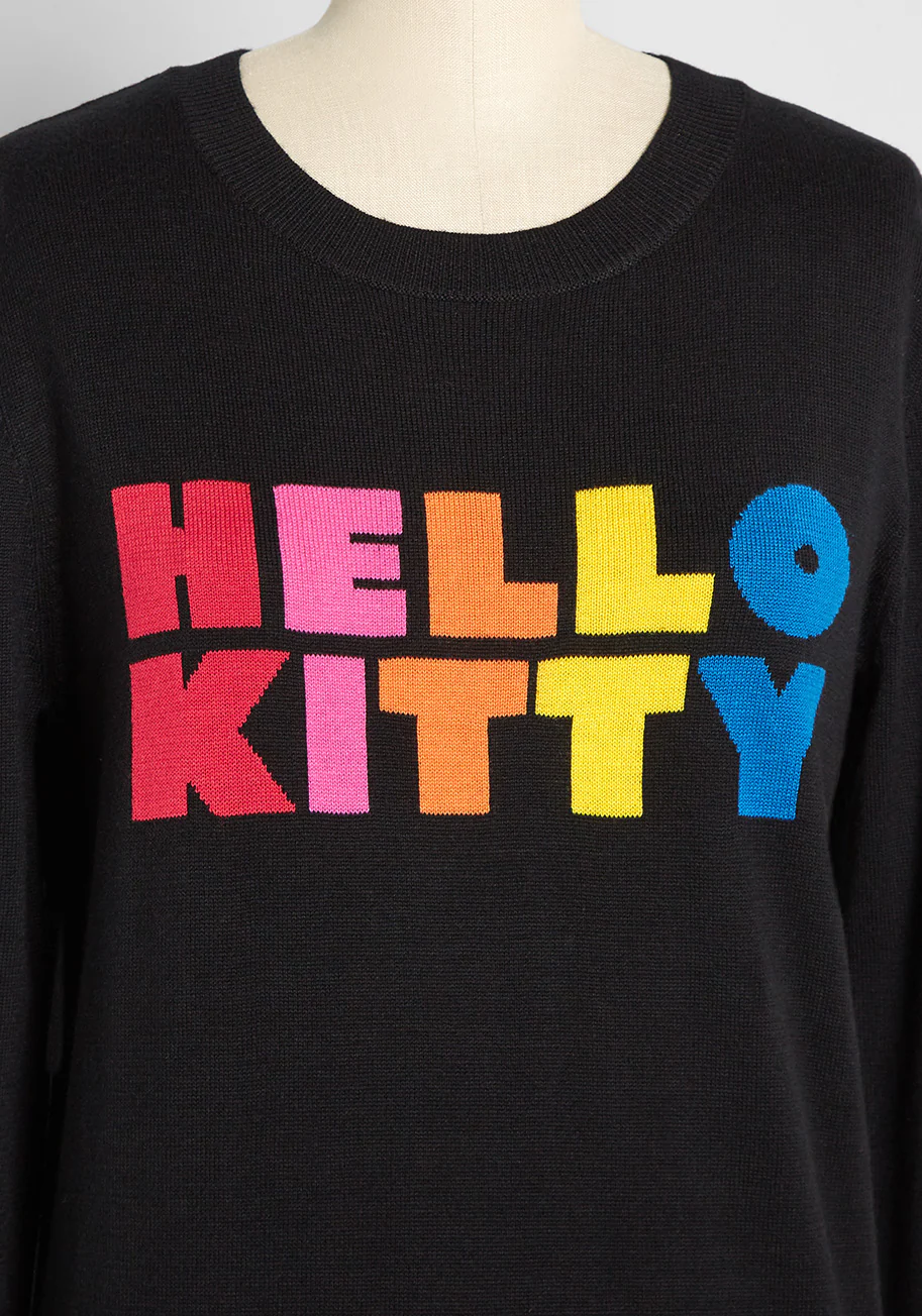 Isnyt x Hello Kitty Oh-So-Supercute Sweater - Olabens