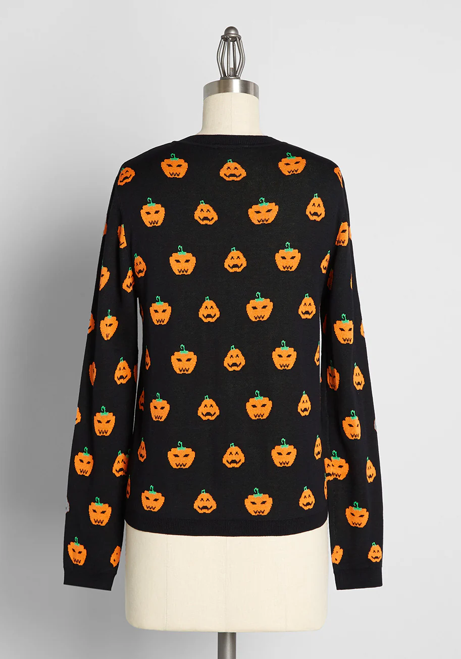Pumpkin Patch Party Cardigan - Olabens
