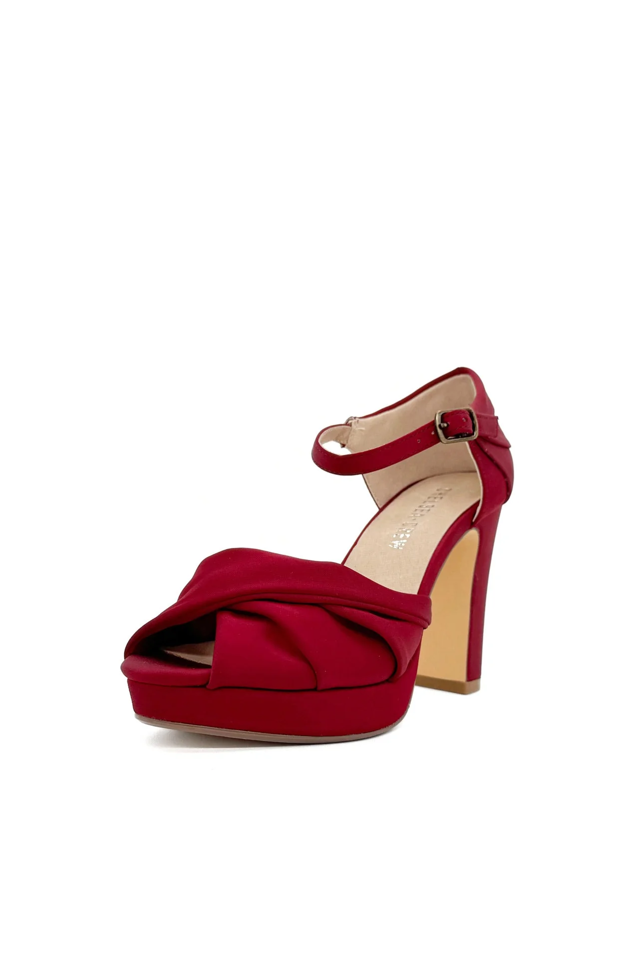 Gloria Satin Heels - Olabens