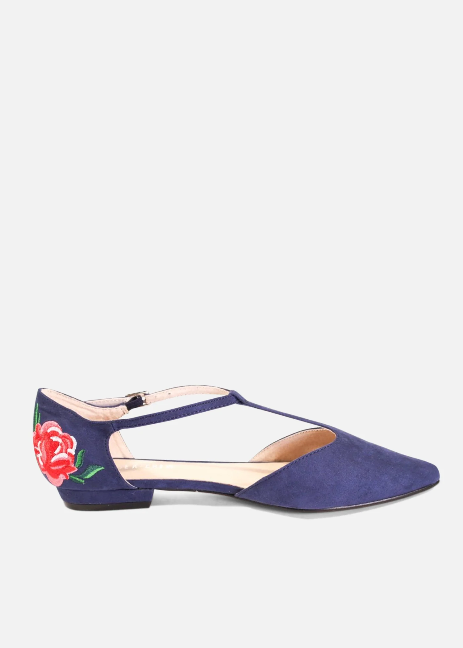 Garden T-Strap Flats - Olabens