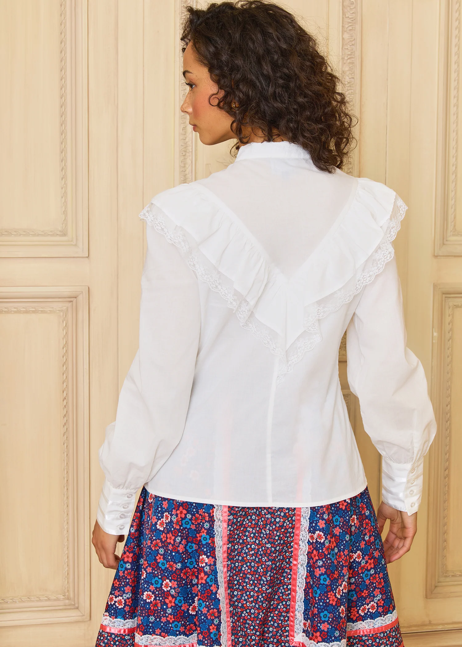 GUNNE SAX by Isnyt Karina Edwardian Ruffle Blouse - Olabens