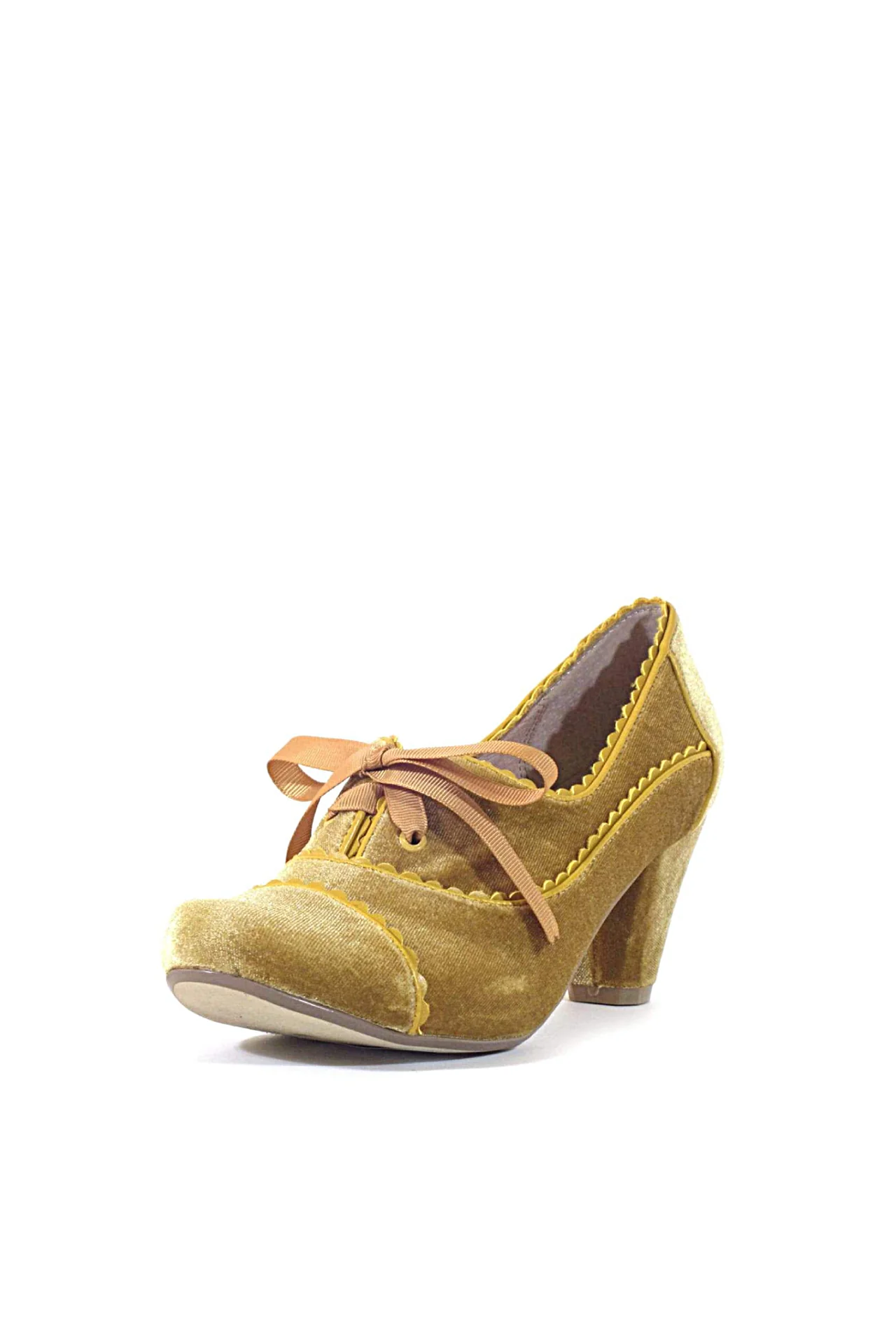 Madison Velvet Retro Heels - Olabens