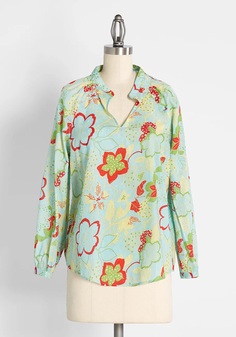 Perfectly Peasant Blouse - Olabens