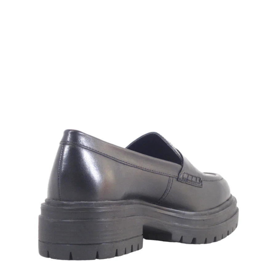 Giana Lug-Sole Penny Loafers - Olabens