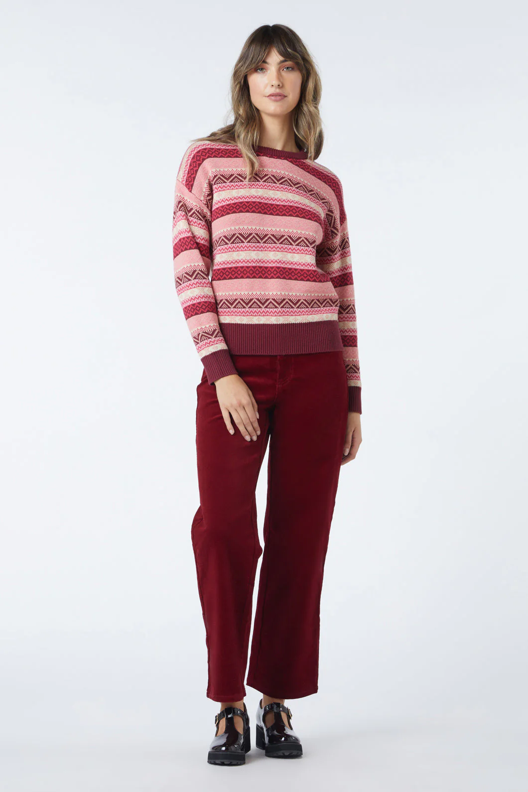 Maddi Fair Isle Sweater - Olabens