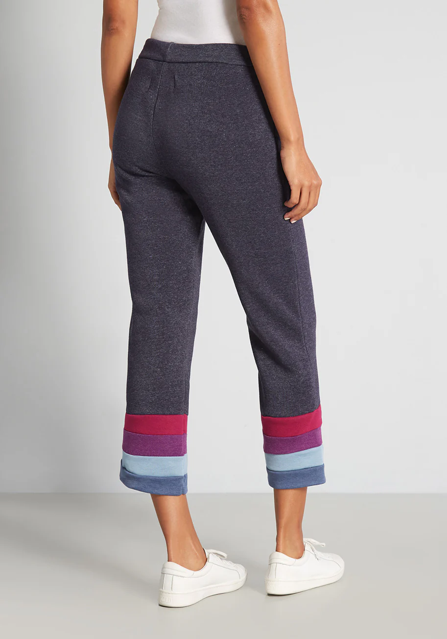 Isnyt x CAMP Collection On The Horizon Crop Sweatpants - Olabens