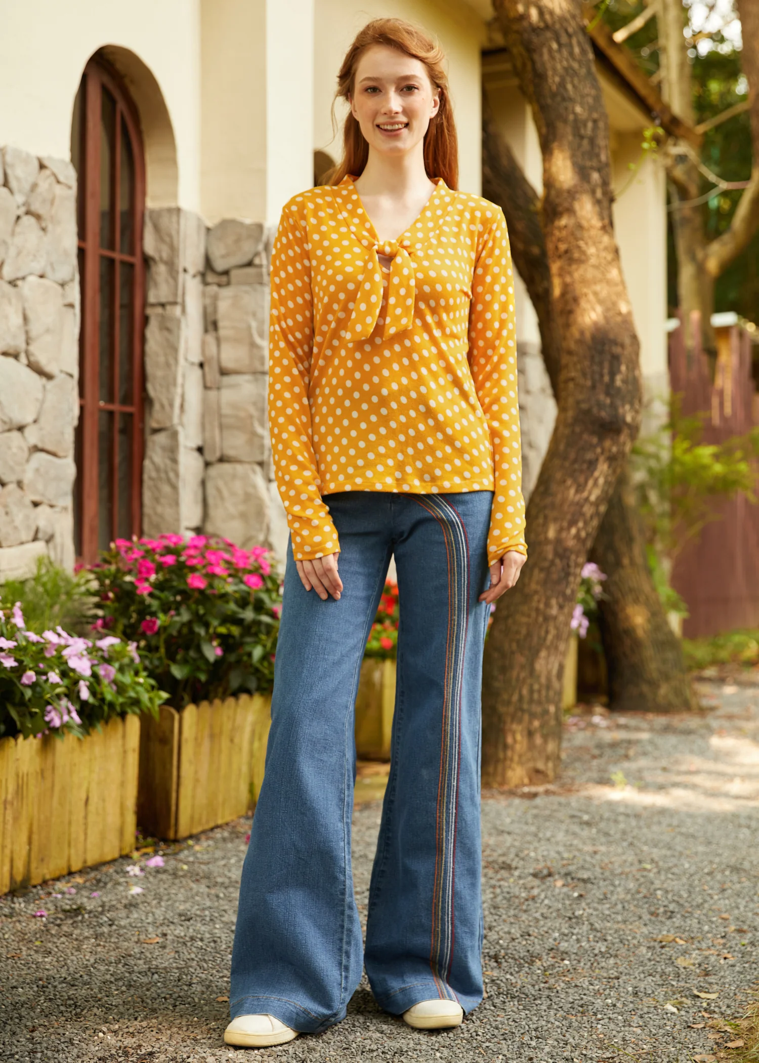 In the Limelight Long Sleeve Top - Olabens