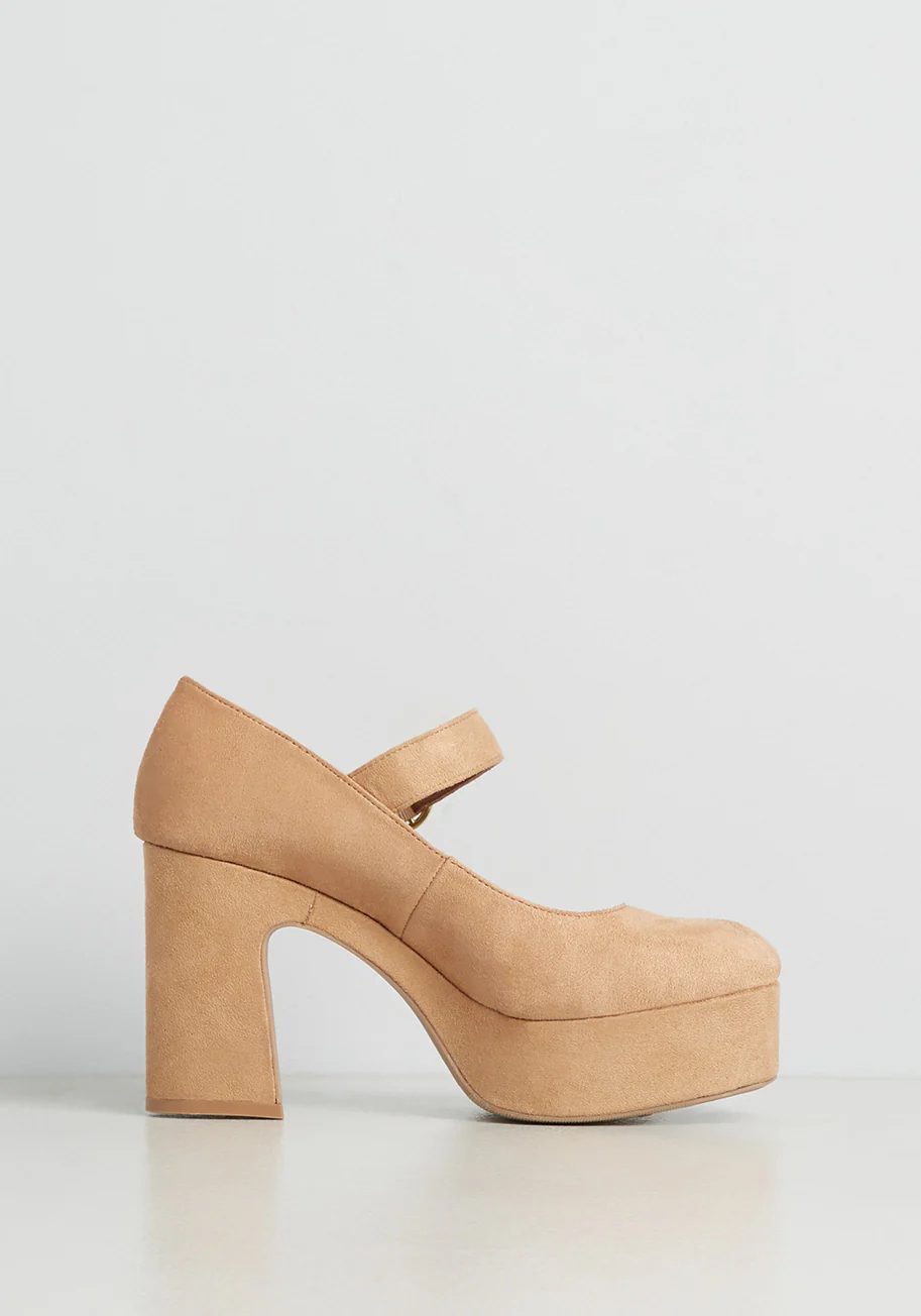 Pursuit of Passion Platform Heel - Olabens