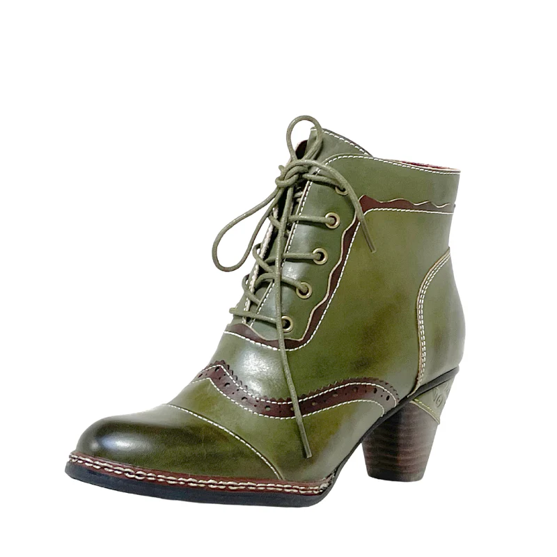 Gemma Victorian Booties - Olabens