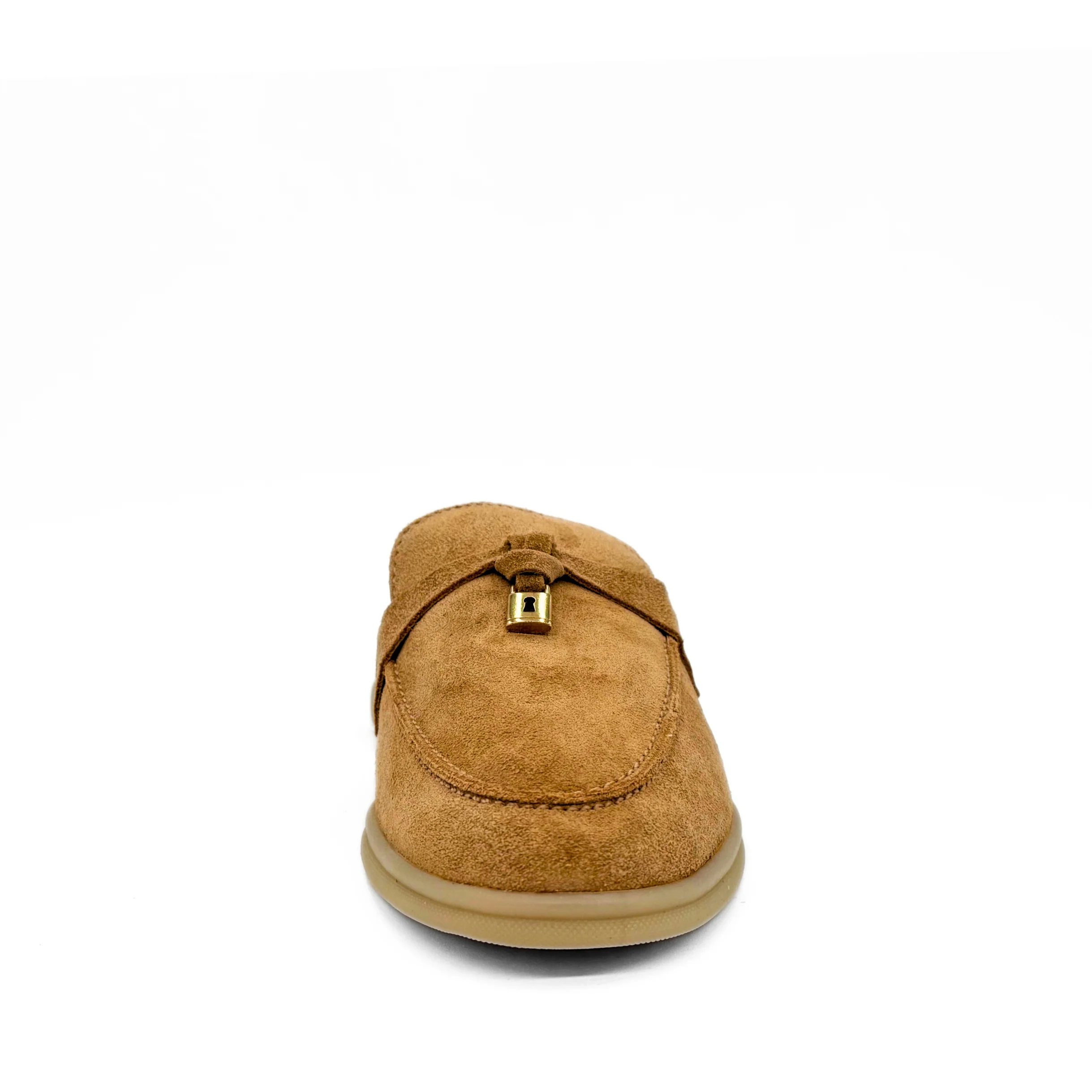 Lasso Suede Slip On Loafers - Olabens