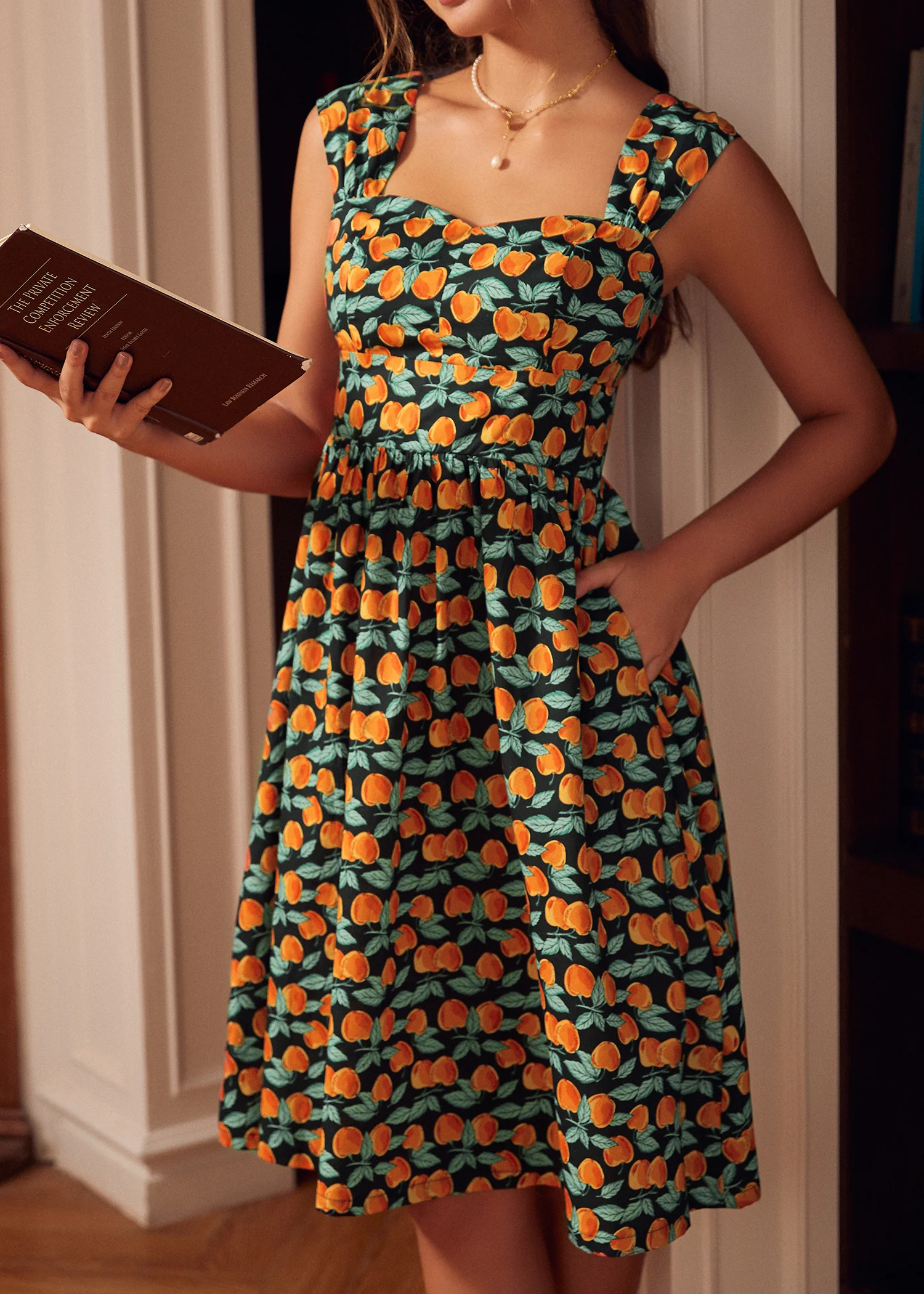 Sun-Kissed Fairytale Midi Dress - Olabens