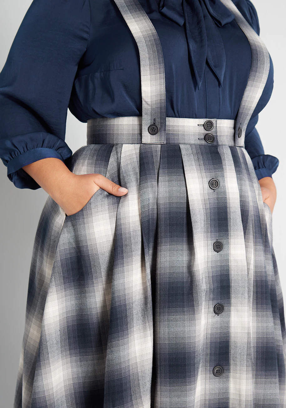 Being Good Never Felt So Plaid Jumper - Olabens