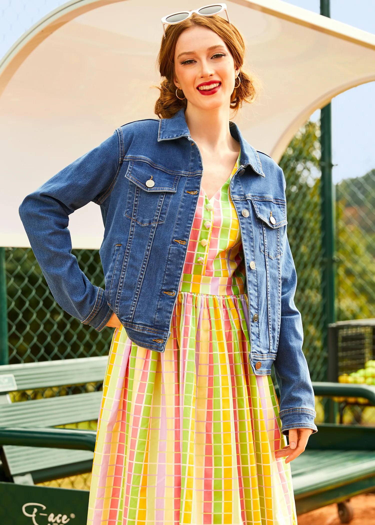 Over the Rainbow Denim Jacket - Olabens