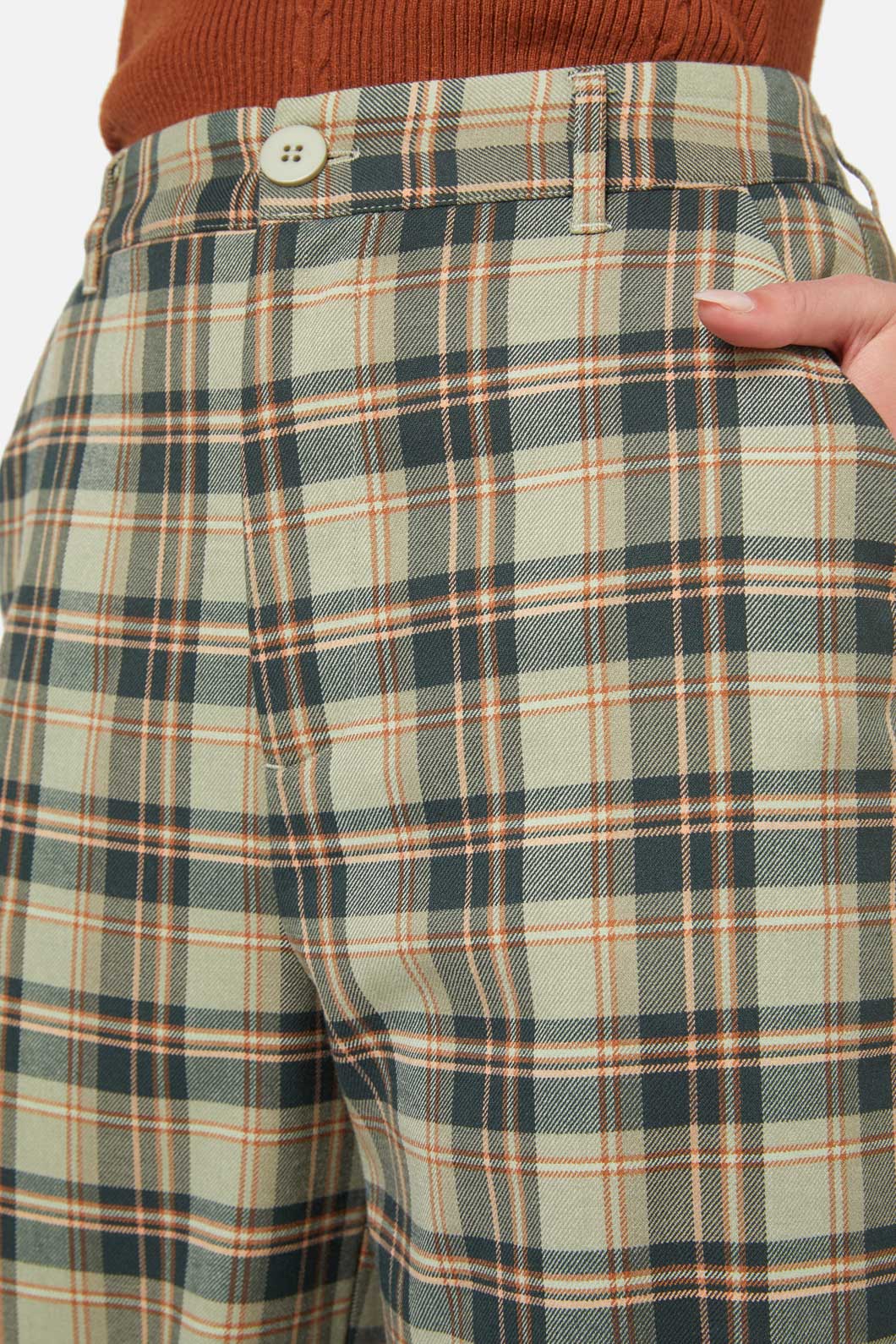 Jeannie Check Pant - Olabens