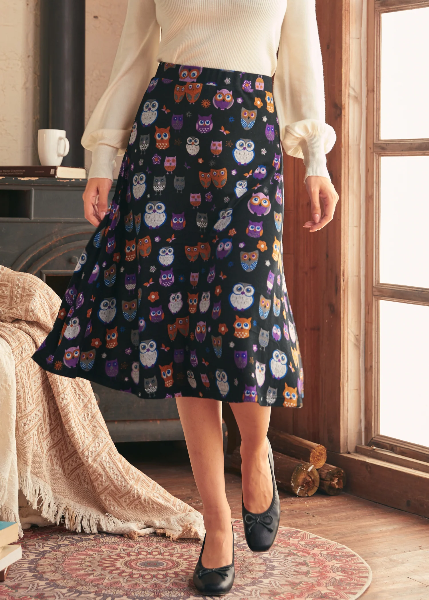 Excellence Attained Knit Midi Skirt - Olabens
