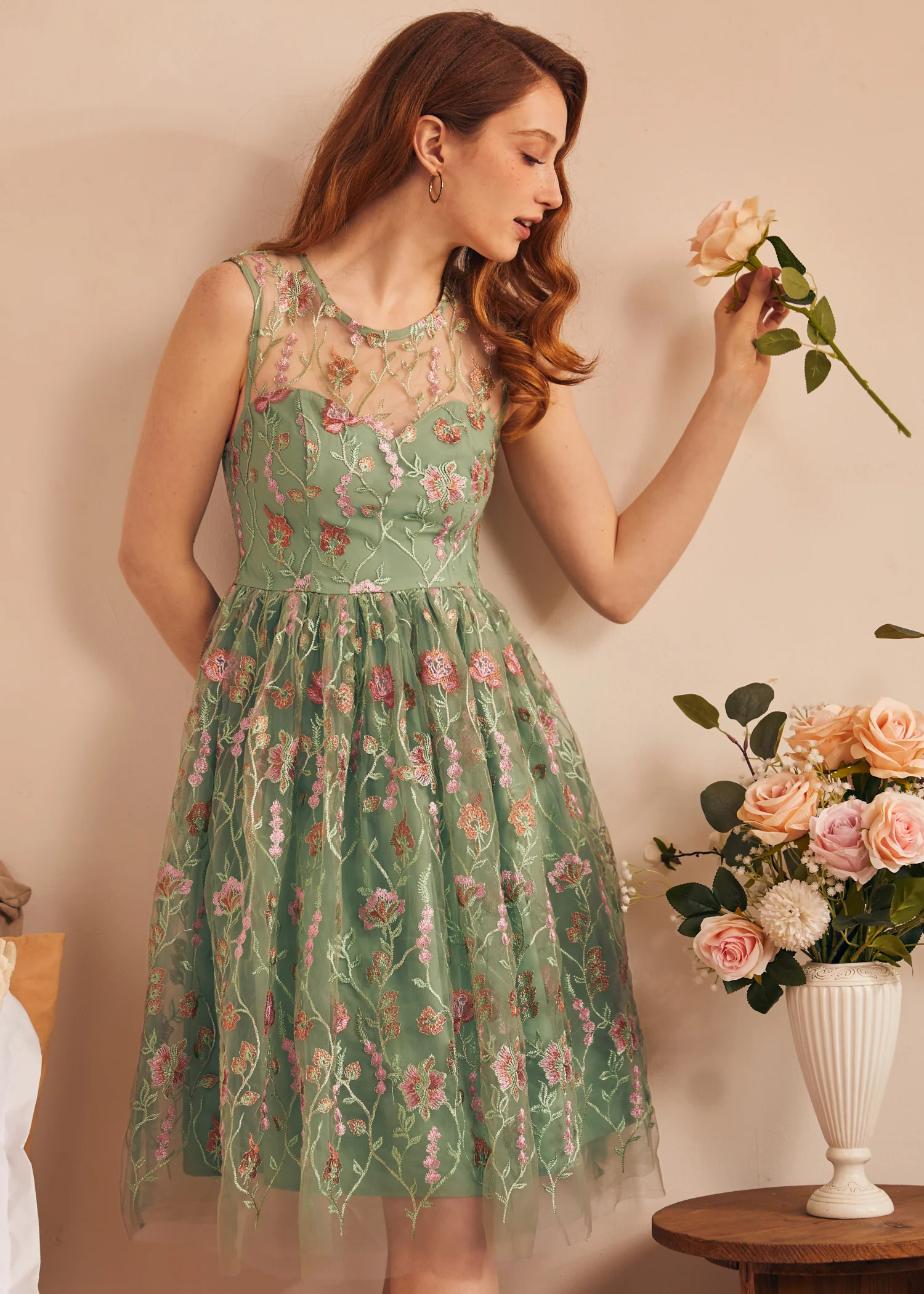 Mystique Mirage Fit & Flare Dress - Olabens