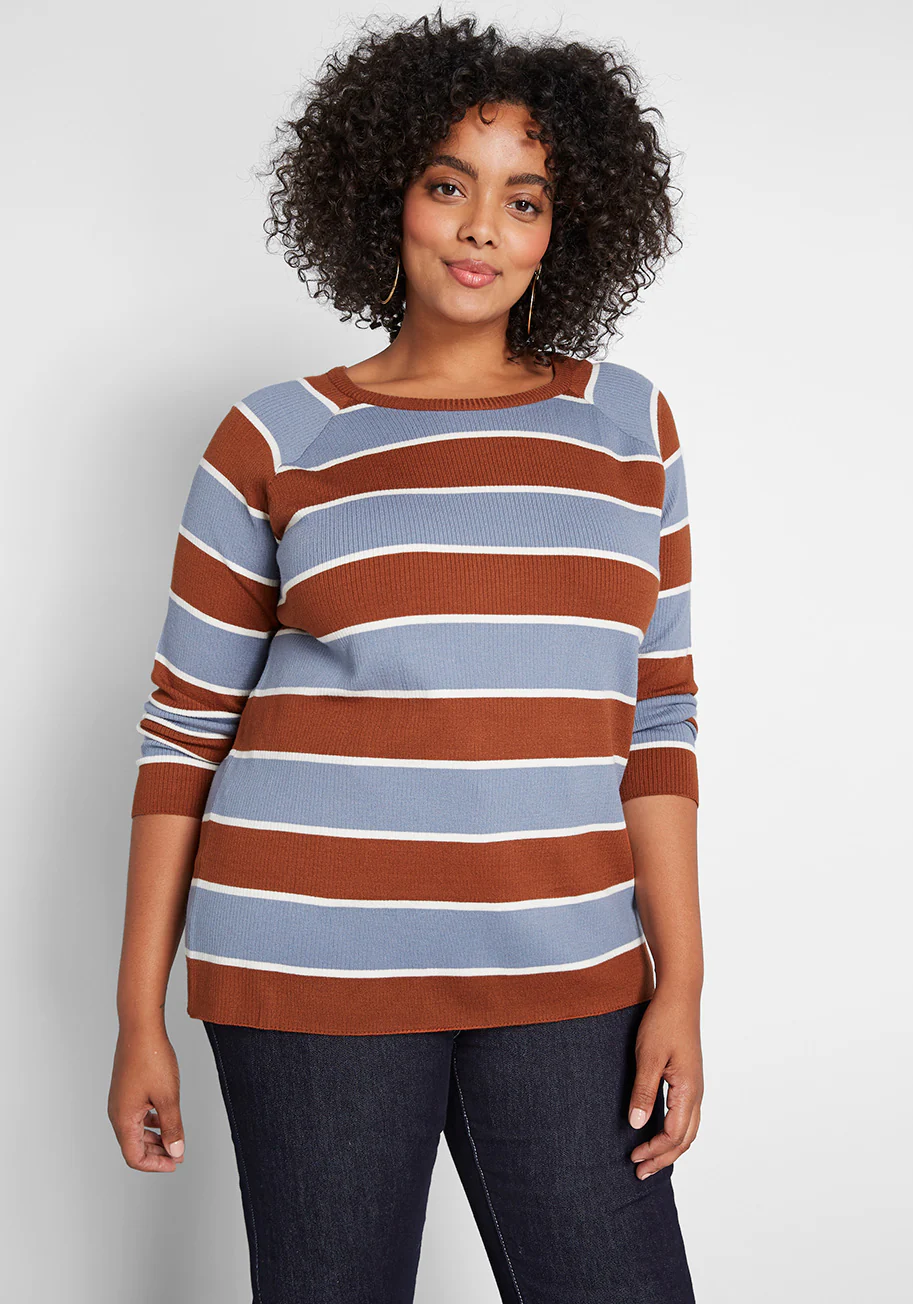 Casual Crush Ribbed Pullover Sweater - Olabens