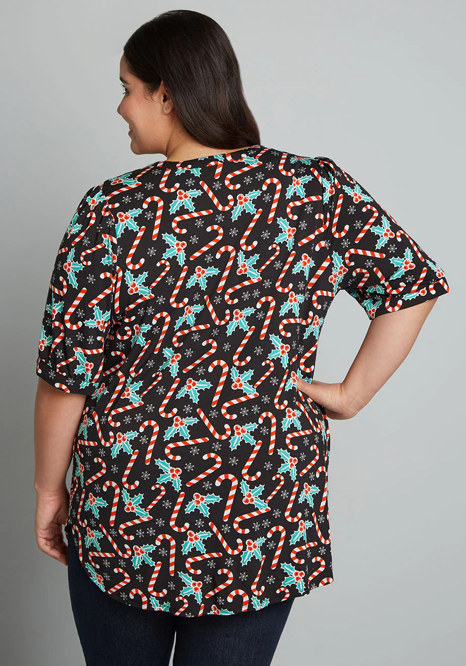 Winning Them Over Short Sleeve Top - Olabens