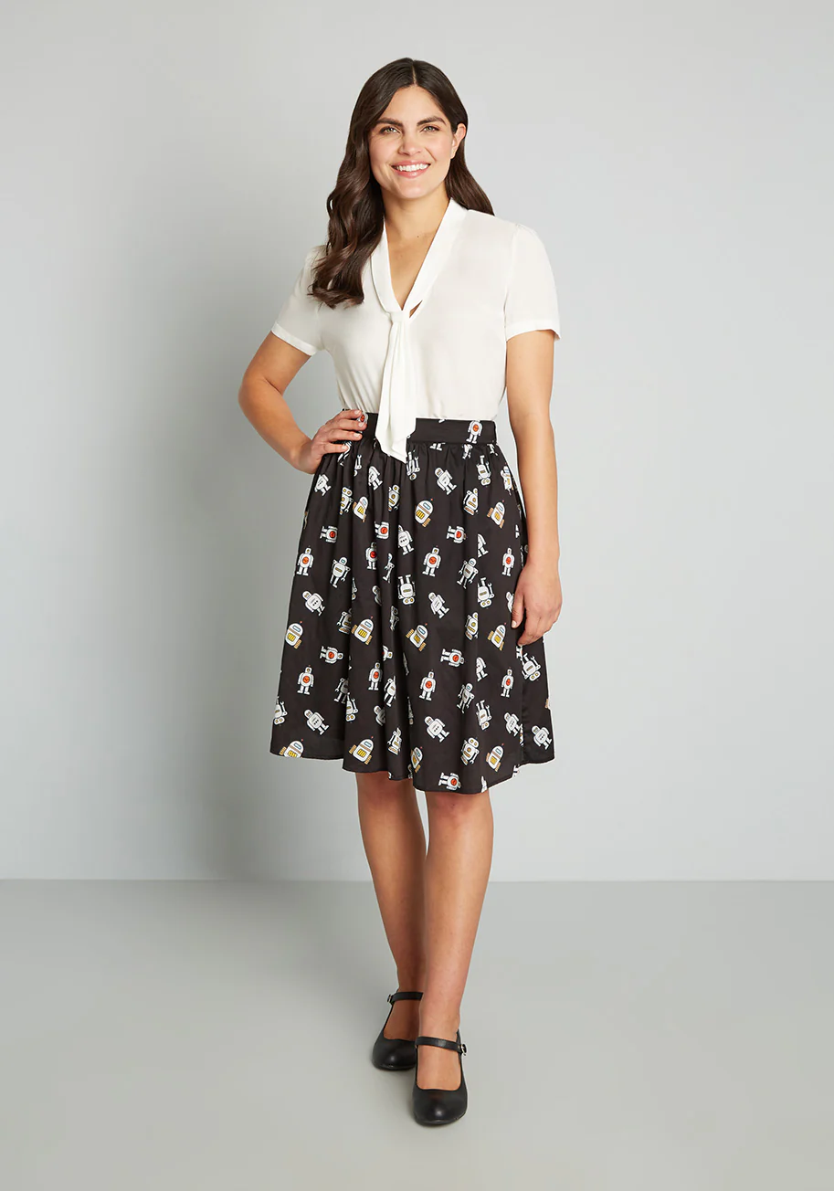 More Than Charming Cotton Skirt - Olabens