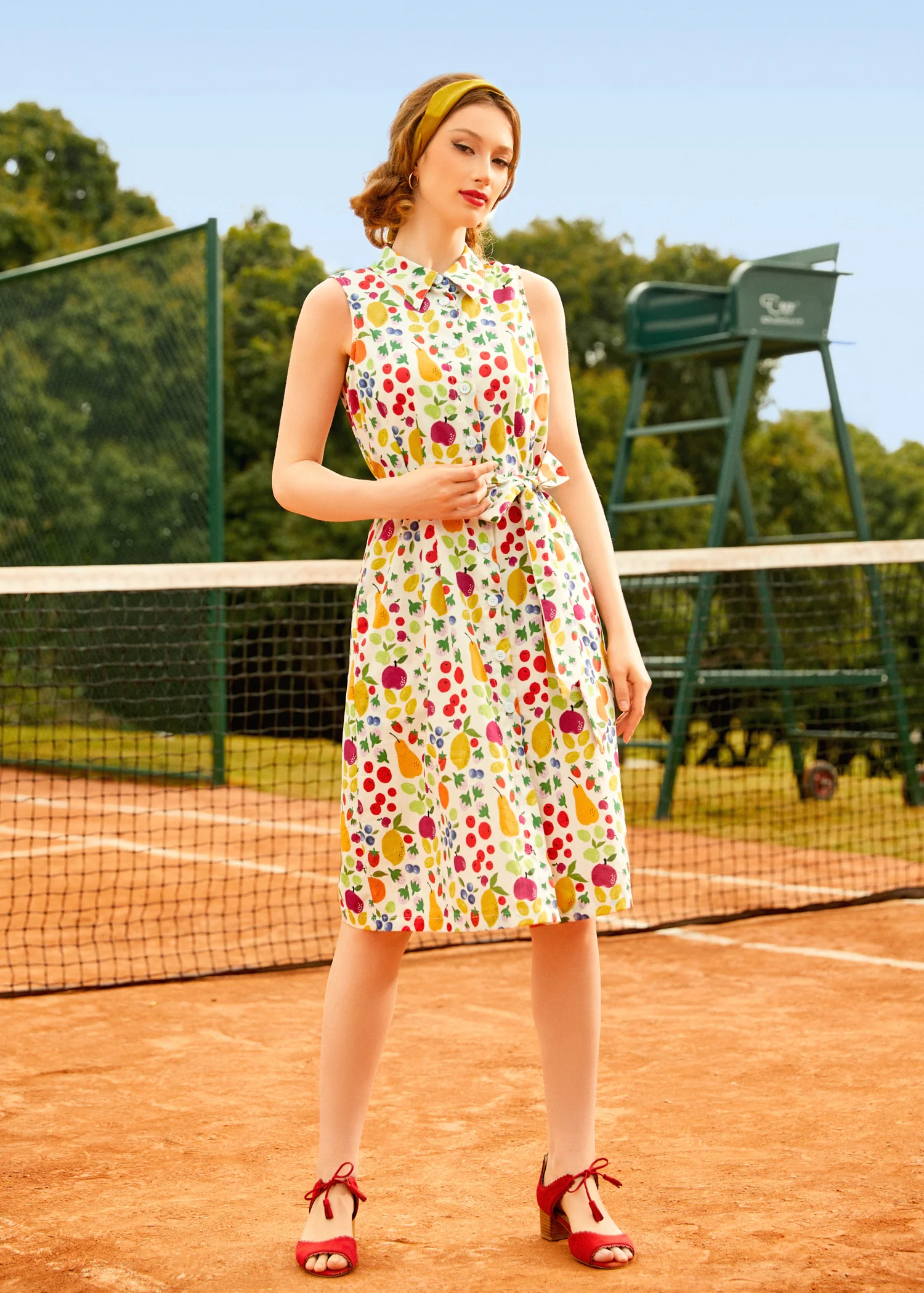Swing and a Miss Shirt Dress - Olabens