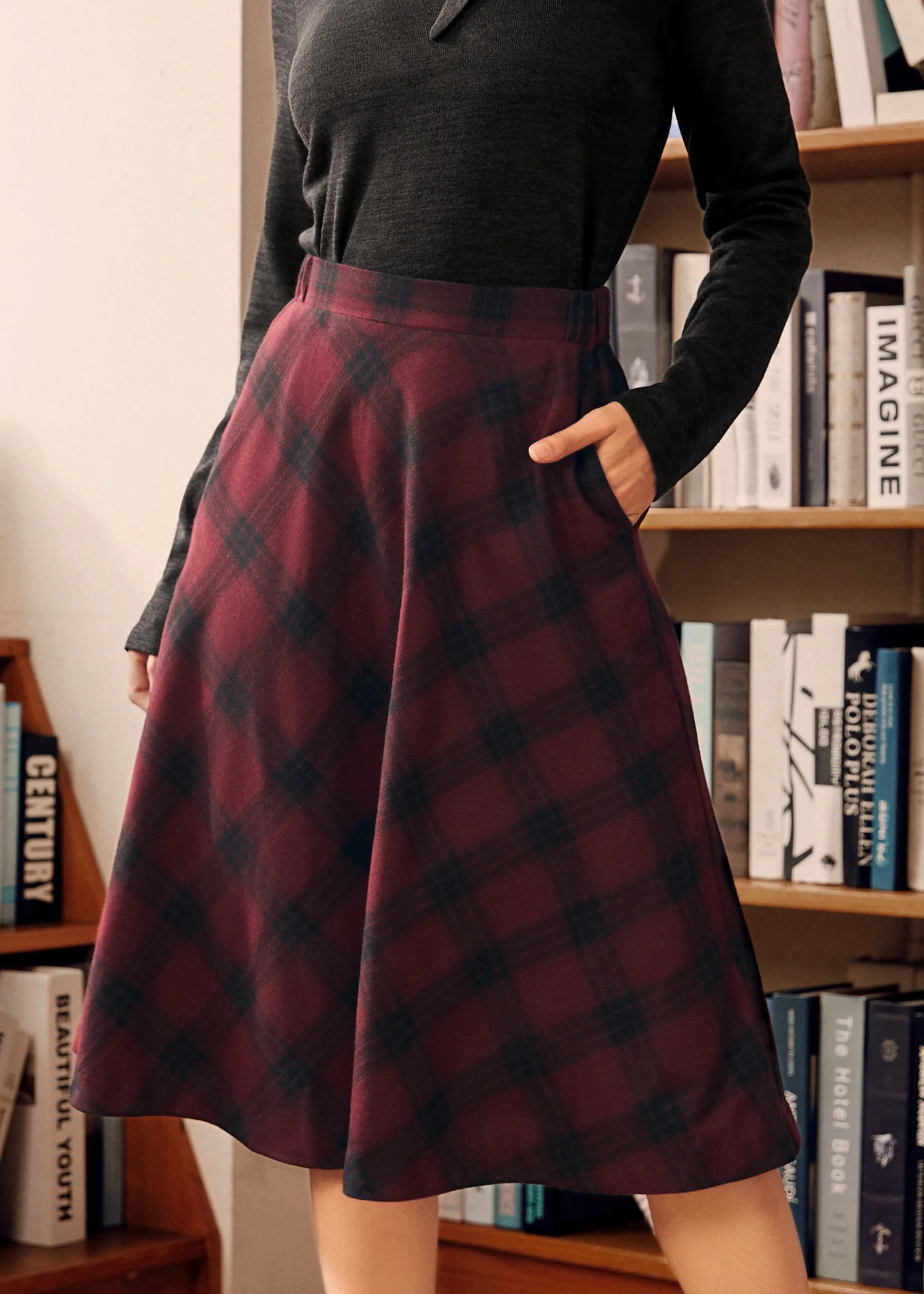 Golden Hour Gal Midi Skirt - Olabens