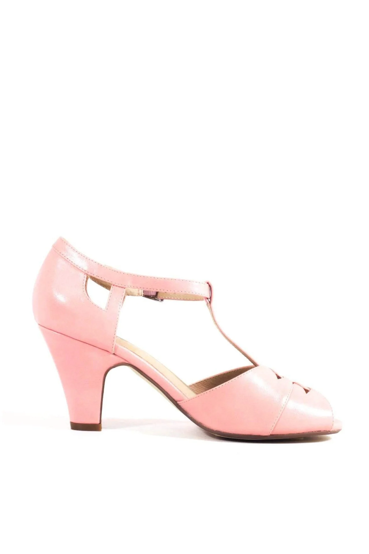 Catherina T-Strap Heels - Olabens