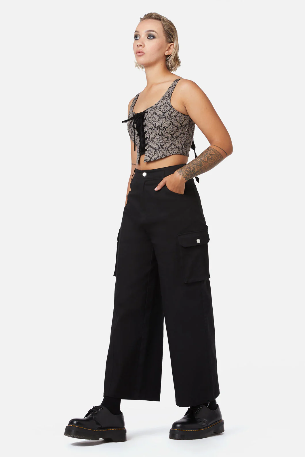 Ceremonial Lace Up Corset - Olabens