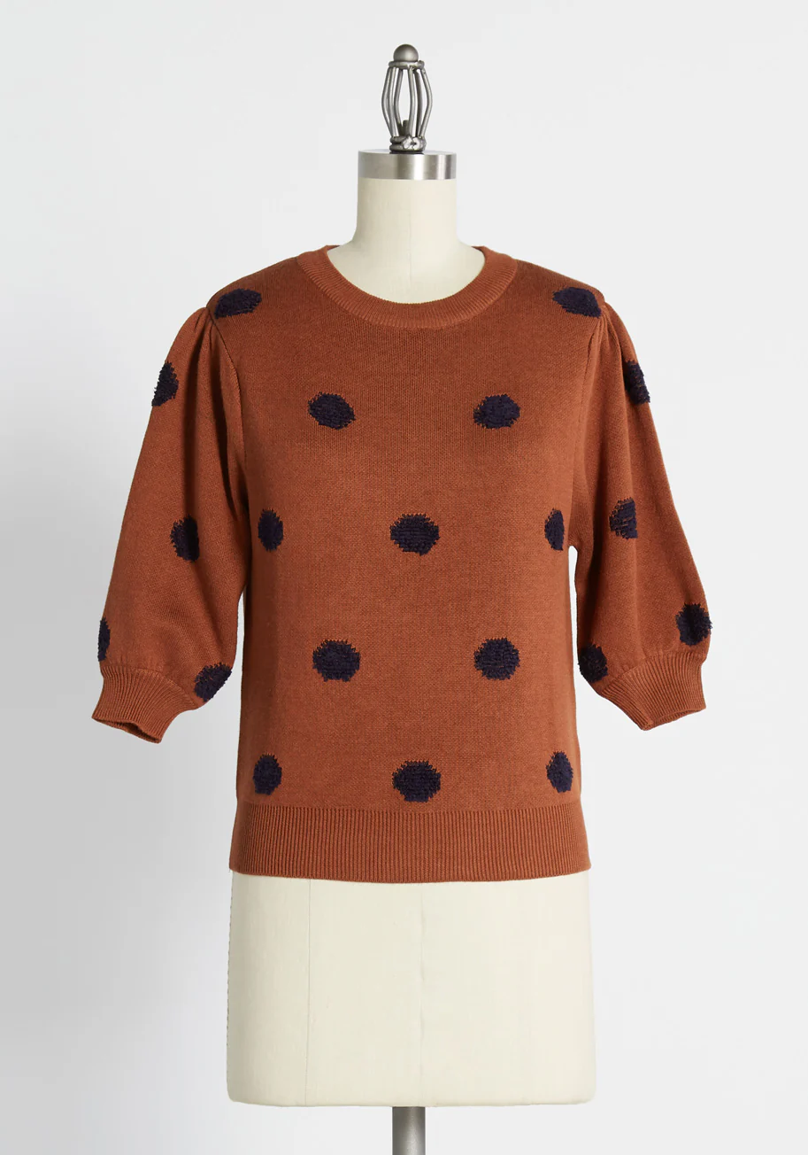 My Favorite Spots Pullover Sweater - Olabens