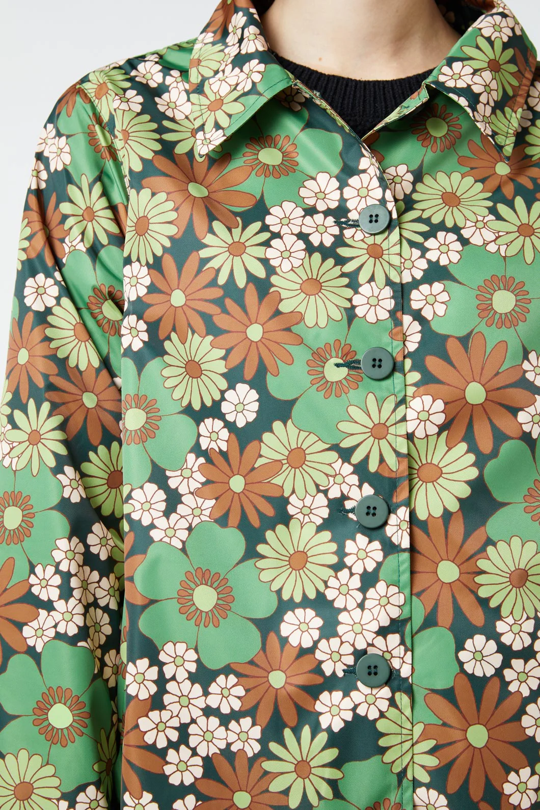 Bridgette Collared Raincoat - Olabens