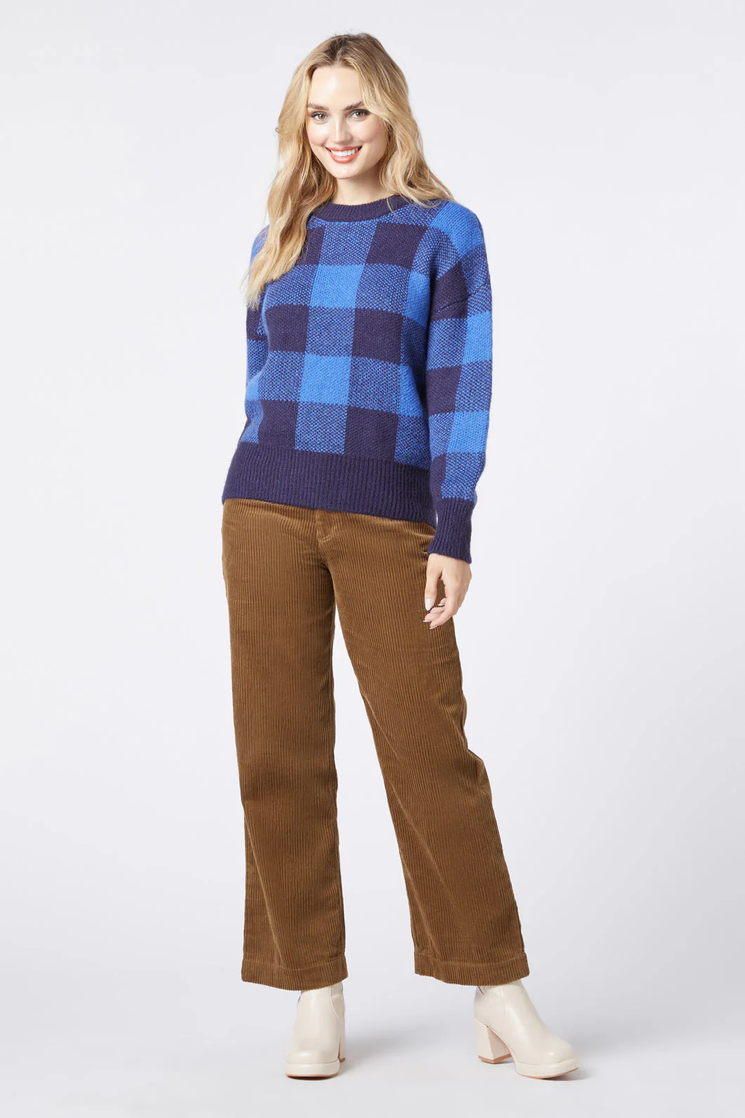 Ivy Check Jumper - Olabens