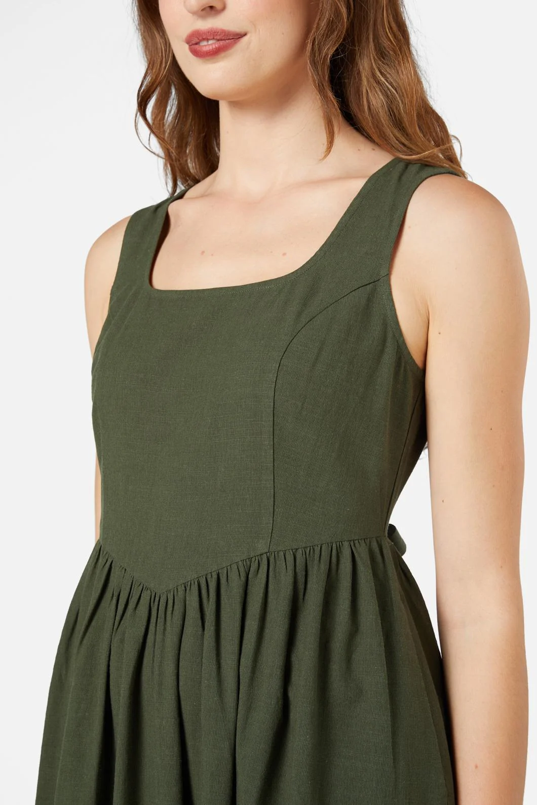 Native Embroidered Midi Dress - Olabens