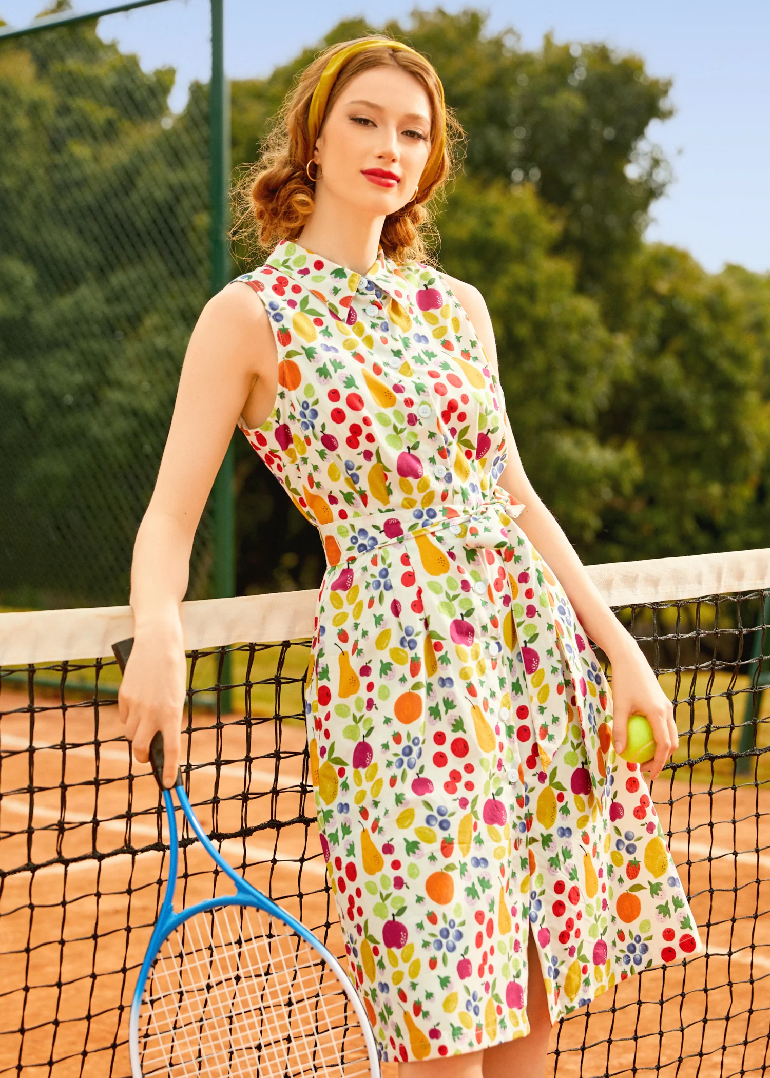 Swing and a Miss Shirt Dress - Olabens