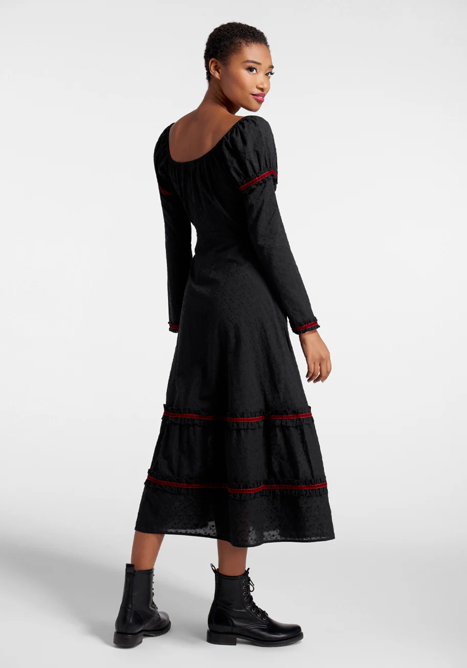 She Might Be Trouble Maxi Dress - Olabens
